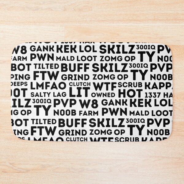Item preview, Gamer Words Compilation designed and sold by ckylin.