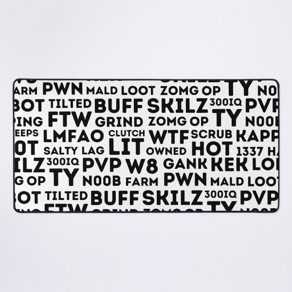 Item preview, Gamer Words Compilation designed and sold by ckylin.