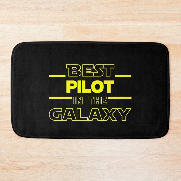 Item preview, pilot Job Dad Mom Hudband Mens Shirt, Best pilot In The Galaxy, Funny pilot Birthday christmas Gift Gift designed and sold by xlnv.