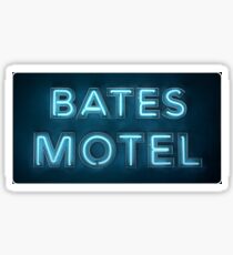 Bates Motel Sign Sticker Sticker