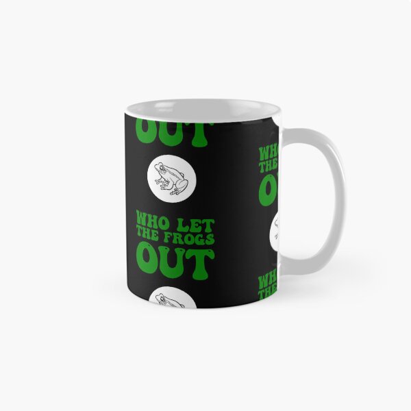 Item preview, Who Let the Frogs Out? designed and sold by SomeDesignThing.