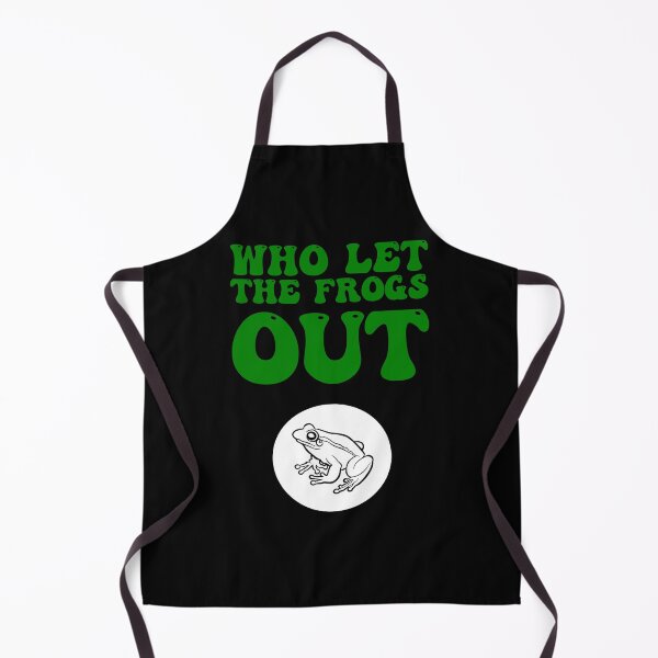 Item preview, Who Let the Frogs Out? designed and sold by SomeDesignThing.