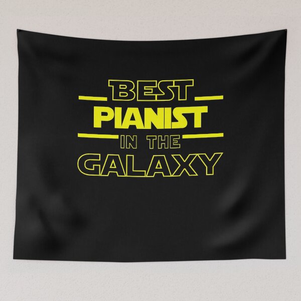 Item preview, pianist Job Dad Mom Hudband Mens Shirt, Best pianist In The Galaxy, Funny pianist Birthday christmas Gift Gift designed and sold by xlnv.