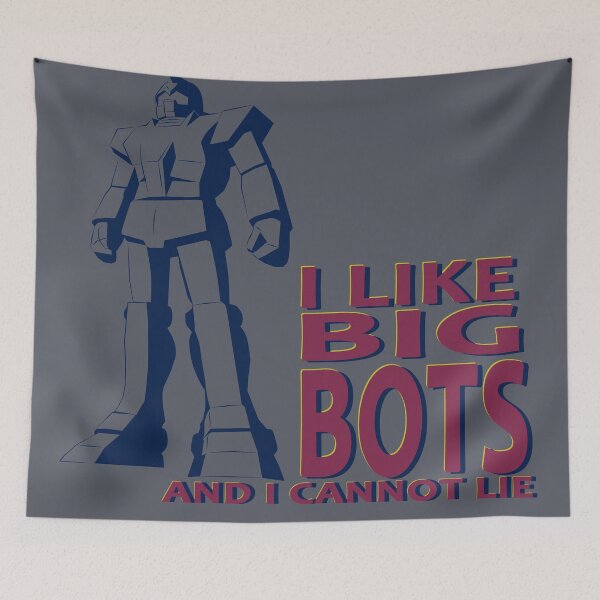 Item preview, I LIKE BIG BOTS designed and sold by DroidMonkey.