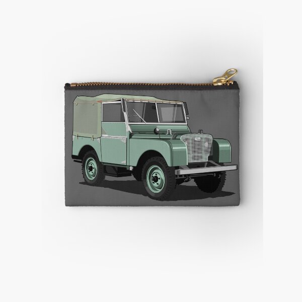 Item preview, Artwork LR British Original Offroad 4x4 light green oldtimer designed and sold by SketchNinja.