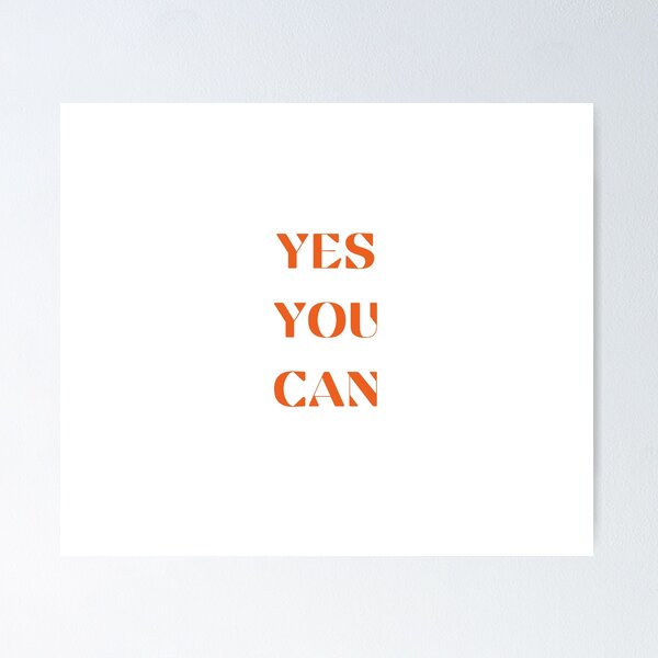 Item preview, YES YOU CAN designed and sold by IsaCria.
