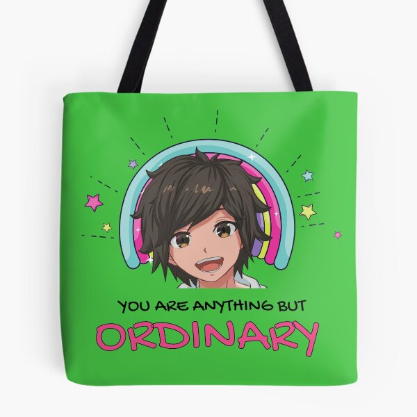 Item preview,  Anime Boy Rainbow | You are Anything but Ordinary | Inspirational Anime Text designed and sold by BBMarioni.