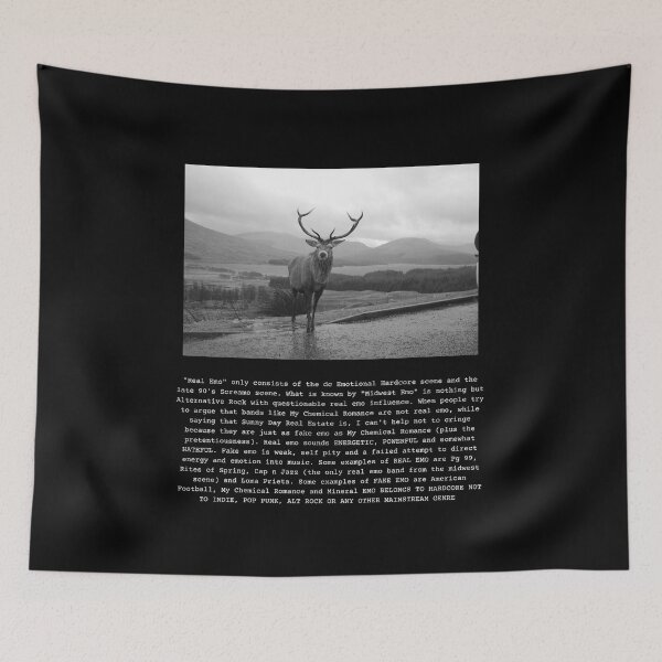 Item preview, 'Real Emo' CopyPasta - Deer designed and sold by VibesStudioUS.