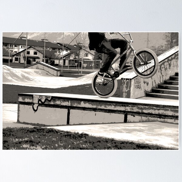 Item preview, Wheelie Master - BMX Biker designed and sold by NaturePrints.