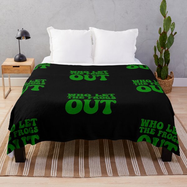 Item preview, Who Let the Frogs Out? designed and sold by SomeDesignThing.