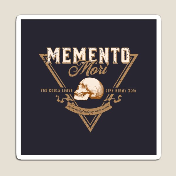 Artikelvorschau, Memento Mori (Dreiecksdesign) entworfen und verkauft von ManCardDesigns.