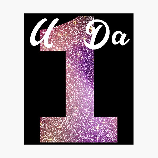 Item preview, U da 1 designed and sold by MerWishes.