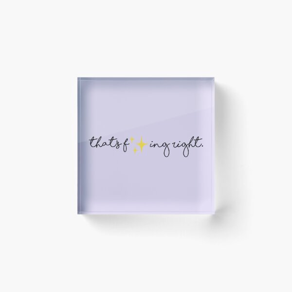 Item preview, That's F*ing Right. designed and sold by emilouc.