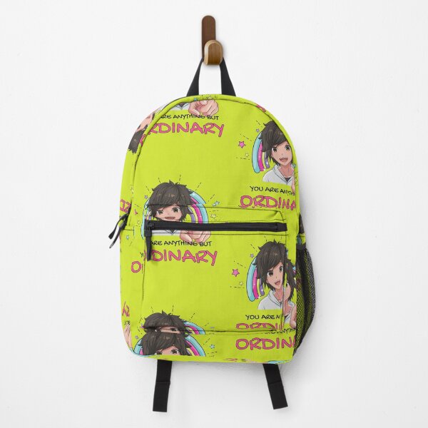 Item preview, Anime Boy Smiling | You are Anything but Ordinary | Inspirational Anime Text designed and sold by BBMarioni.