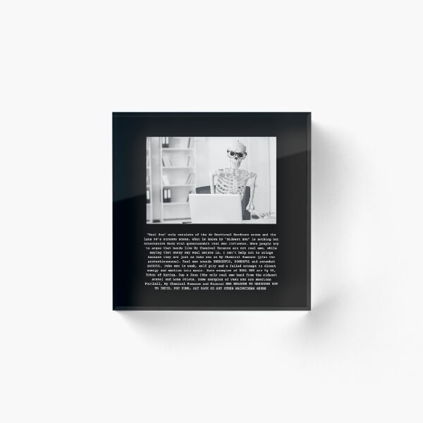 Artikelvorschau, 'Real Emo' CopyPasta - Skelett entworfen und verkauft von VibesStudioUS.