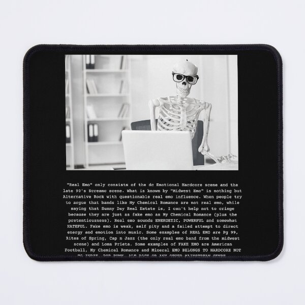 Item preview, 'Real Emo' CopyPasta - Skeleton designed and sold by VibesStudioUS.