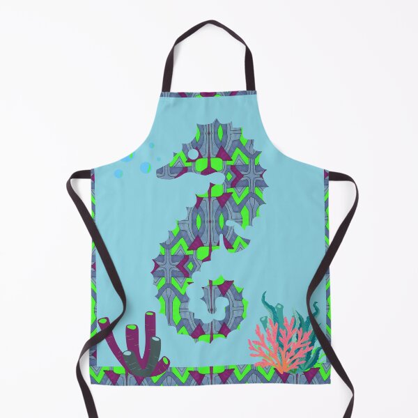 Item preview, Seahorse Shuffle  designed and sold by TerranTextures.