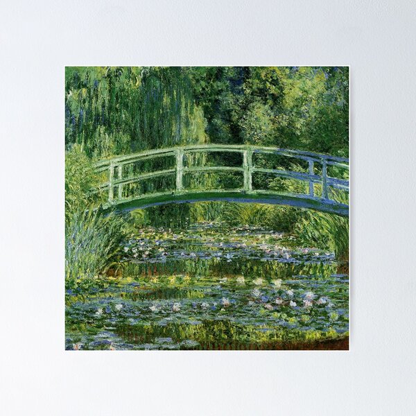 Item preview, Claude Monet, The Japanese Footbridge, 1899 designed and sold by SheaLN.