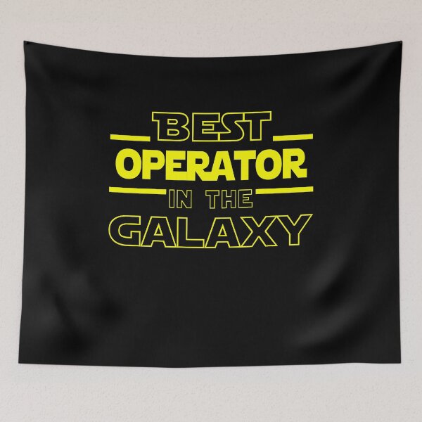 Item preview, operator Job Dad Mom Hudband Mens Shirt, Best operator In The Galaxy, Funny operator Birthday christmas Gift Gift designed and sold by xlnv.