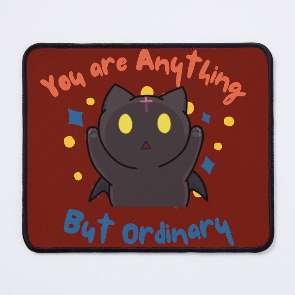 Item preview, Anime Pet Neko | You are Anything but Ordinary | Inspirational Anime Text designed and sold by BBMarioni.