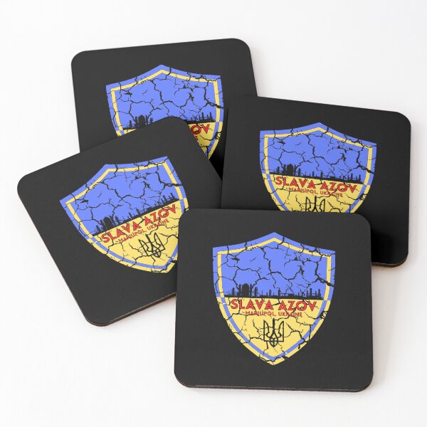 Item preview, SLAVA AZOV Resistance | Blue & Yellow Shield | AZOVSTAL | PATAGONIA  designed and sold by TrueWorth.