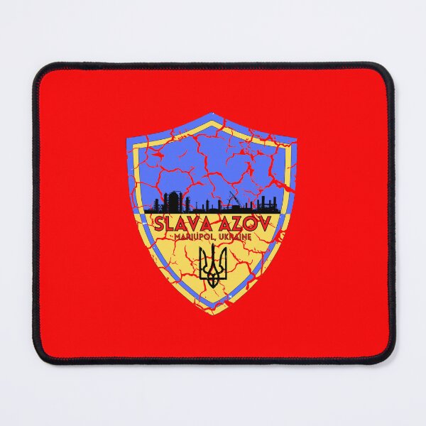 Item preview, SLAVA AZOV Resistance | Blue & Yellow Shield | AZOVSTAL | PATAGONIA designed and sold by TrueWorth.