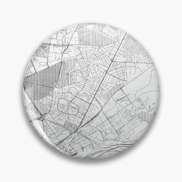 Item preview, Targówek Warszawa Map Line designed and sold by HubertRoguski.