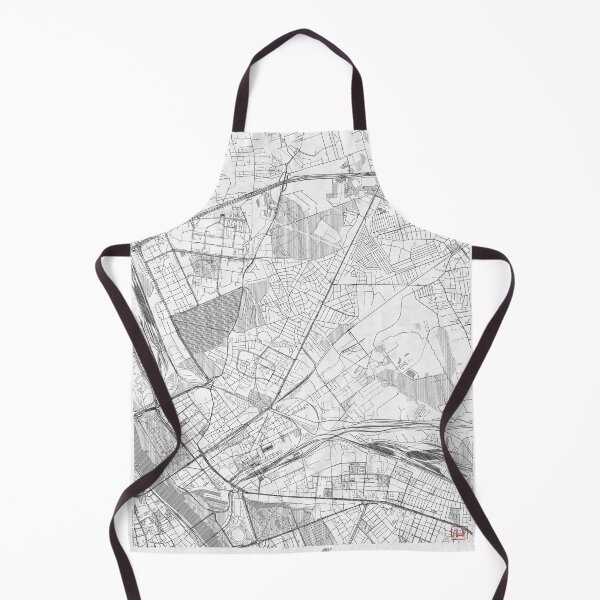 Item preview, Targówek Warszawa Map Line designed and sold by HubertRoguski.