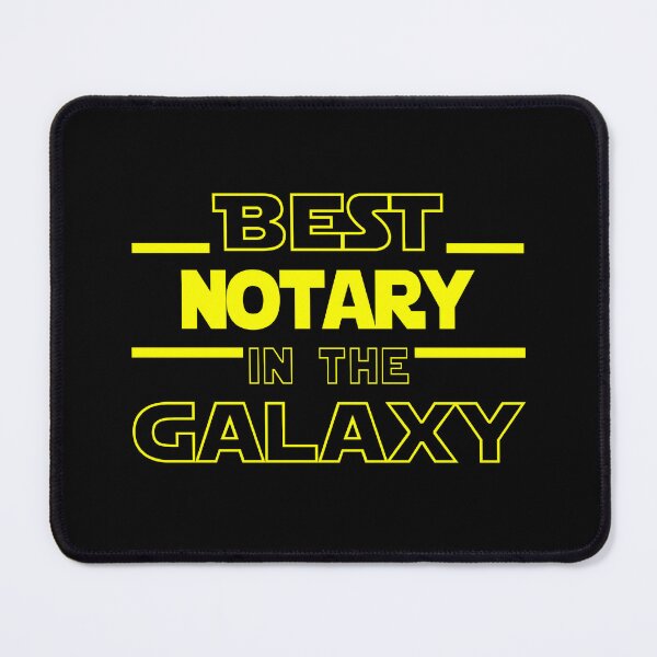 Item preview, notary Job Dad Mom Hudband Mens Shirt, Best notary In The Galaxy, Funny notary Birthday christmas Gift Gift designed and sold by xlnv.