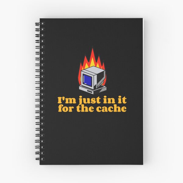 Item preview, In It For The Cache Funny IT joke designed and sold by art-fox.
