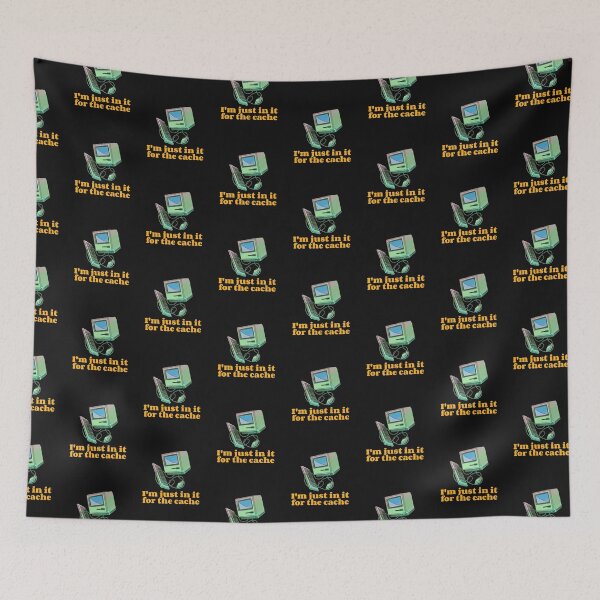 Item preview, In It For The Cache Funny IT joke designed and sold by art-fox.