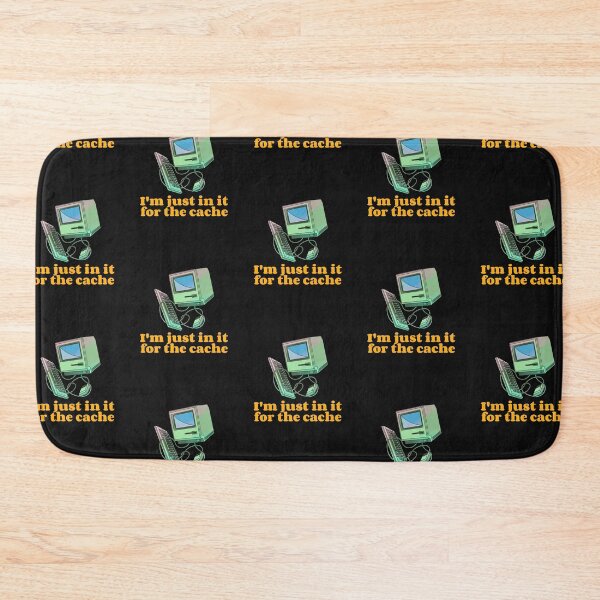 Item preview, In It For The Cache Funny IT joke designed and sold by art-fox.