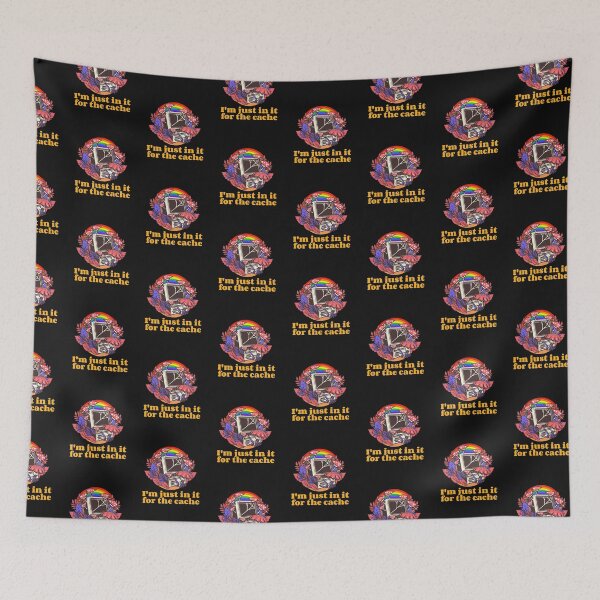 Item preview,  In It For The Cache Funny IT joke designed and sold by art-fox.
