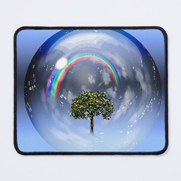 Item preview, Rainbow and green tree designed and sold by rolffimages.