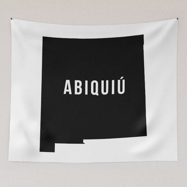 Item preview, Abiquiu, New Mexico Silhouette designed and sold by CartoCreative.