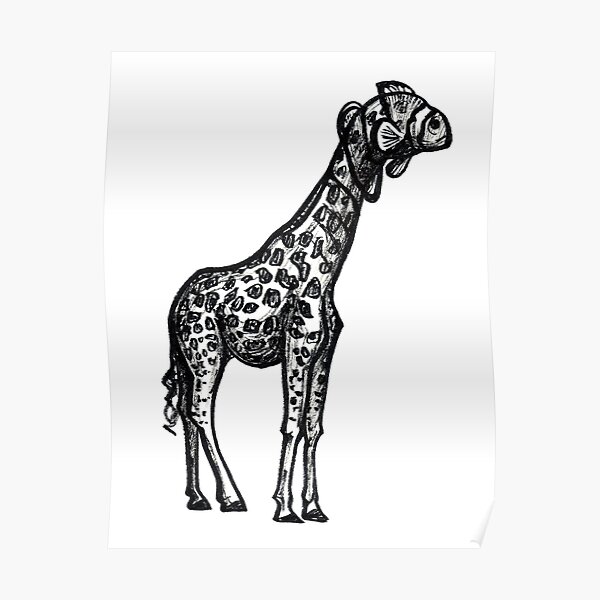 Giraffish Poster