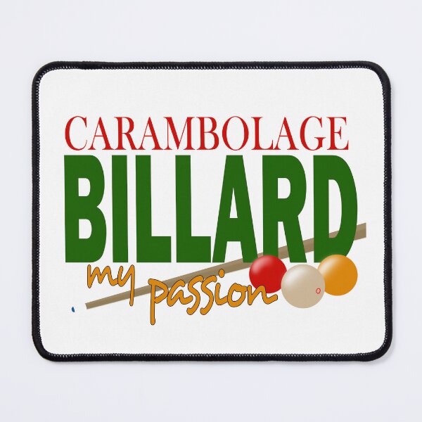 Item preview, Carambolage billard my passion designed and sold by ChrUzDesigner.