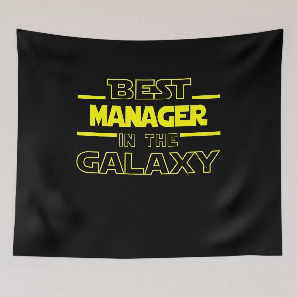 Item preview, manager Job Dad Mom Hudband Mens Shirt, Best manager In The Galaxy, Funny manager Birthday christmas Gift Gift designed and sold by xlnv.