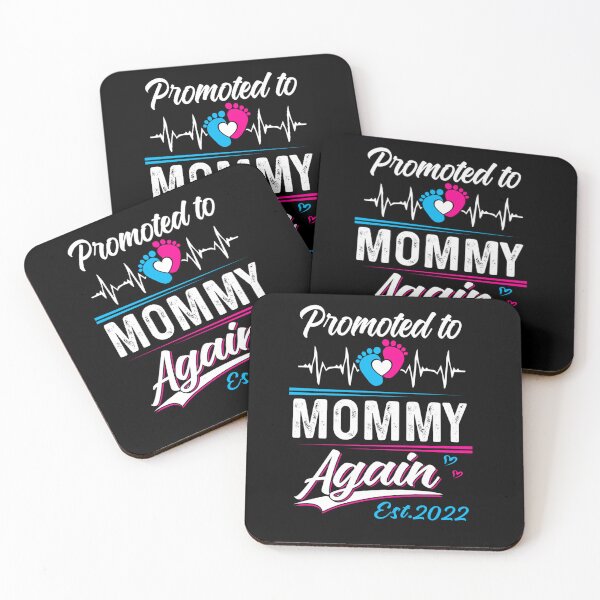 Item preview, MOMMY GIFT PROMOTED TO MOMMY AGAIN EST 2022 designed and sold by sobriowslen.