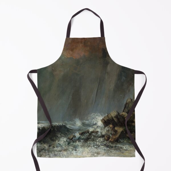 Item preview, Marine, The Waterspout | Gustave Courbet | 1870 Nautical Print designed and sold by CJET.