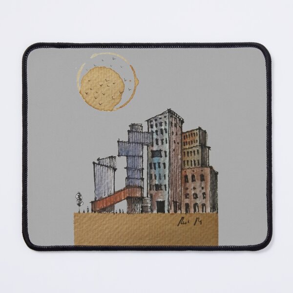 Item preview, Town Drawing designed and sold by SketchInkafe.