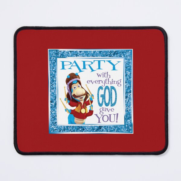 Item preview, Veggie Party! Red Background designed and sold by PawsitiveMum.