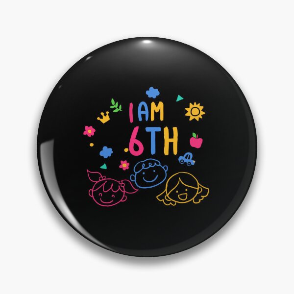 Item preview, 6th grade Kids Birthday Children's day for boys and girls designed and sold by Zeus-Studio.