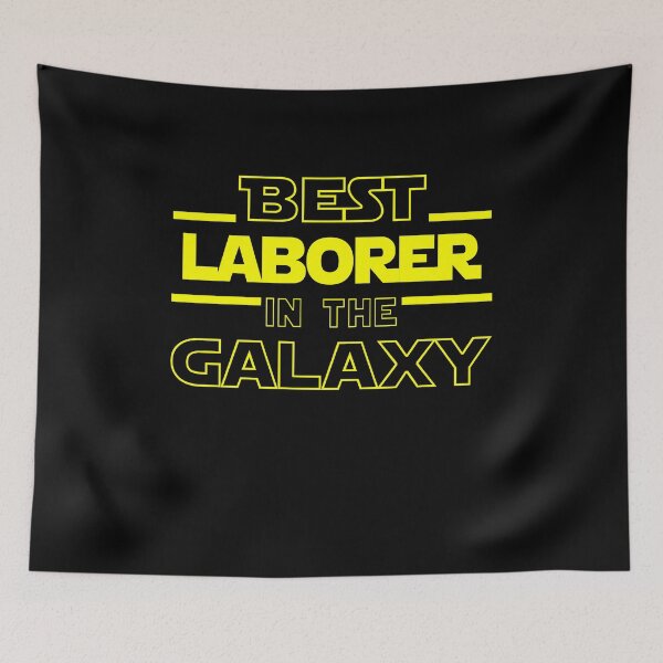 Item preview, laborer Job Dad Mom Hudband Mens Shirt, Best laborer In The Galaxy, Funny laborer Birthday christmas Gift Gift designed and sold by xlnv.