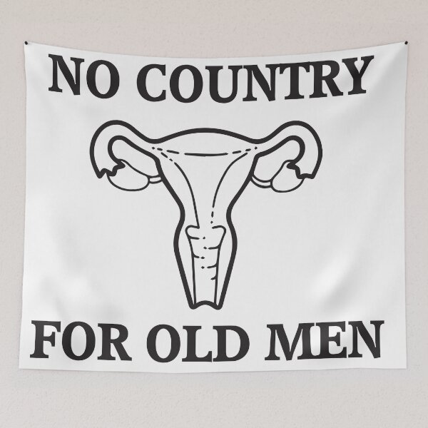 Item preview, No country for old men uterus shirt Pro Choice Feminist Shirt, Women's Rights Equal Rights Protest Shirt designed and sold by Guwrite.