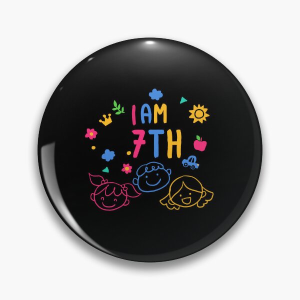 Item preview, Cumpleaños de niños de 7mo grado Día del niño para niños y niñas. designed and sold by Zeus-Studio.