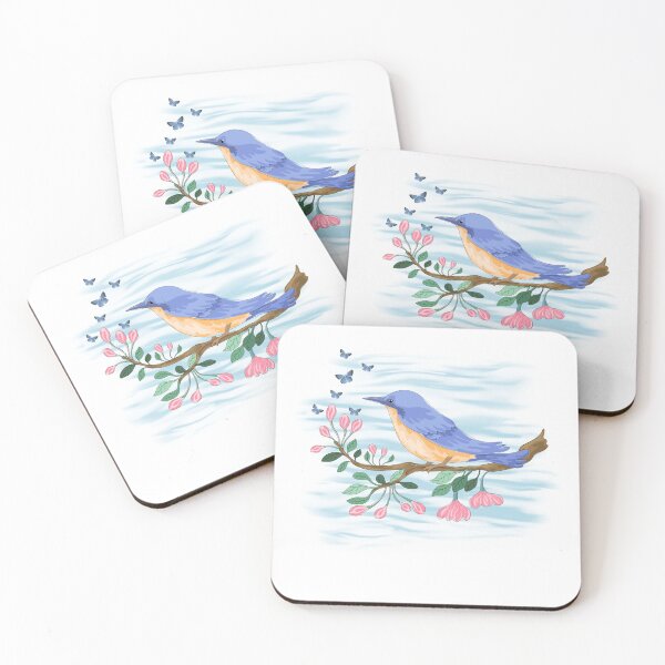 Item preview, Bird on a Branch designed and sold by HappyLifeCreate.