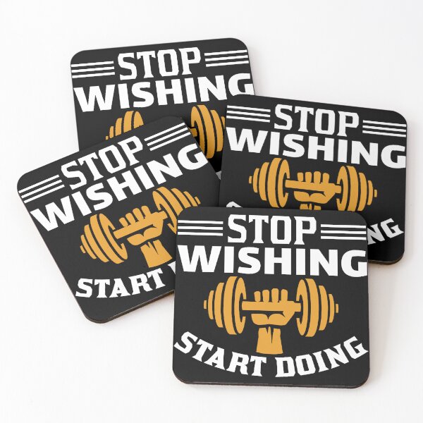 Item preview, Stop Wishing Start Doing designed and sold by ORNOL.
