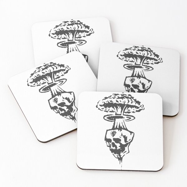 Item preview, Nuclear Skull - Grey designed and sold by boltjesdesign.