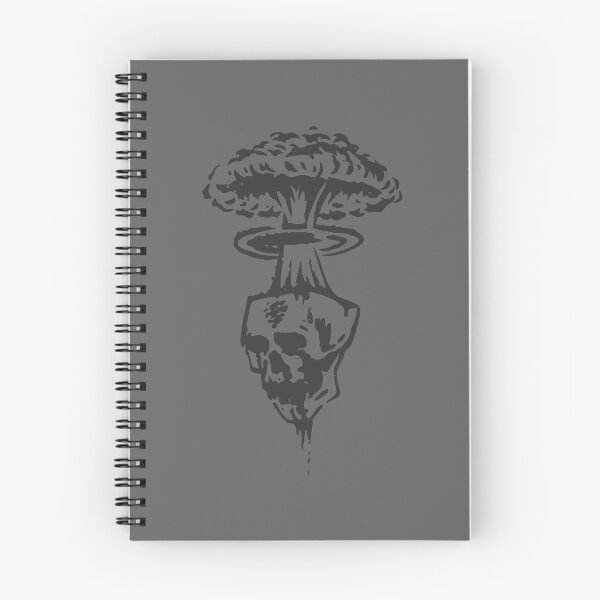 Item preview, Nuclear Skull - Grey designed and sold by boltjesdesign.